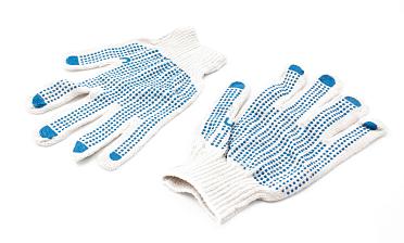 Перчатки х/б, точка Ф-0809 купить в Санкт-Петербурге Перчатки х/б, точка Ф-0809 купить в Санкт-Петербурге