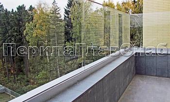 Ветрозащитные ограждения балкона или кровли в Санкт-Петербурге. Готовые проекты ПерилаГлавСнаб