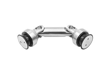 Крепление стекло-стекло, штанга 60 мм, под зенковку tt202-60 SSS купить в Санкт-Петербурге