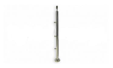 Стойка круглая Ø38.1: 3 ригеледержателя, полированная, высота 950 мм (AISI 304) k713 купить в Санкт-Петербурге Стойка круглая Ø38.1: 3 ригеледержателя, полированная, высота 950 мм (AISI 304) k713 купить в Санкт-Петербурге