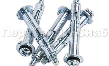 Дюбель-бабочка оц. 4х14 (под однослойный гипсокартон) М-3880 купить в Санкт-Петербурге