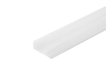 Рассеиватель света для трубы с пазом 24х24, плоский (хлыст 3 метра) k777-3 купить в Санкт-Петербурге