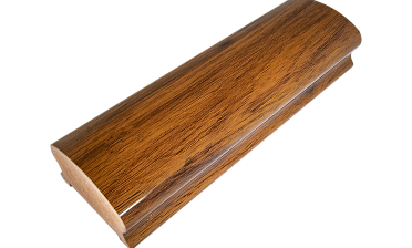 Пластиковый поручень фигурный текстурный, цвет Венге, длина 4м k897-3  купить в Санкт-Петербурге