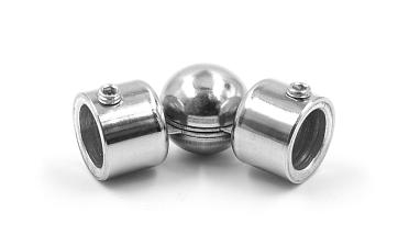 Поворот ригеля 12 мм, штампованный, регулируемый, шаровый, внешний (AISI 304) k251 купить в Санкт-Петербурге