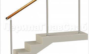 Нержавеющие ограждения без ригелей с деревянным поручнем в Санкт-Петербурге. Готовые проекты ПерилаГлавСнаб Нержавеющие ограждения без ригелей с деревянным поручнем в Санкт-Петербурге. Готовые проекты ПерилаГлавСнаб