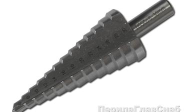 Сверло ступенчатое HSS 6-30 мм k447 купить в Санкт-Петербурге