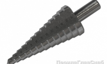 Сверло ступенчатое HSS 6-30 мм k447 купить в Санкт-Петербурге Сверло ступенчатое HSS 6-30 мм k447 купить в Санкт-Петербурге