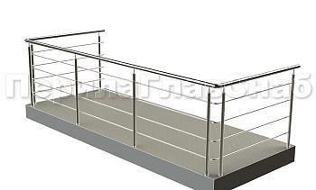 Балконные ограждения с ригельным заполнением в Санкт-Петербурге. Готовые проекты ПерилаГлавСнаб