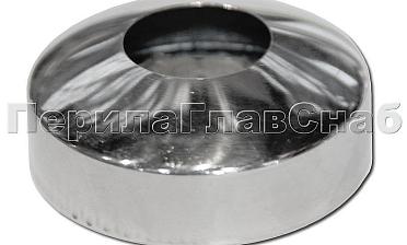 Крышка точечного держателя, отверстие 22 мм, полированная, (AISI 201) k055-4 купить в Санкт-Петербурге