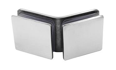 Коннектор для душевой кабины стекло-стекло 135° 45х45 мм полированный t726-2 PSS  купить в Санкт-Петербурге