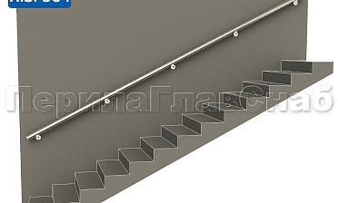 Готовый пристенный поручень с 5 держателями, длина 4300 мм (AISI 304) k730-43 купить в Санкт-Петербурге Готовый пристенный поручень с 5 держателями, длина 4300 мм (AISI 304) k730-43 купить в Санкт-Петербурге