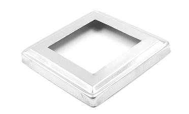 Низ стойки штампованный 135х135 мм, для трубы 81х81 мм, фигурный AISI 304 k376 купить в Санкт-Петербурге