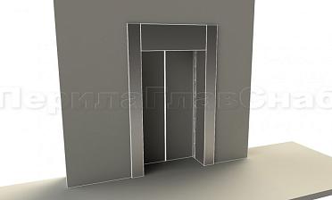 Облицовка портала лифта купить в Санкт-Петербурге