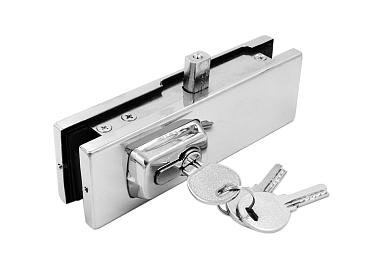 Замки для стеклянных дверей купить в Санкт-Петербурге