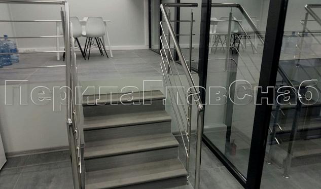 Перила с четырьмя ригелями  в Санкт-Петербурге. Готовые проекты ПерилаГлавСнаб