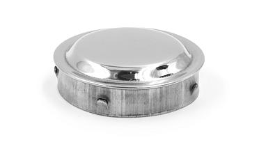 Заглушка фигурная забивная на трубу Ø50.8 мм (AISI 304) k037 купить в Санкт-Петербурге