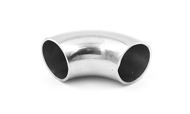 Отвод поручня под сварку Ø25.4 мм, 90°, полированный, (AISI 201) k347-3 купить в Санкт-Петербурге