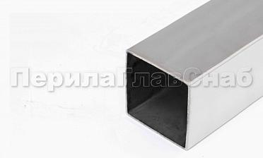 Труба нержавеющая AISI 304 СТАНДАРТ+, пр-во РОССИЯ, 40 х 40 x 1.5 х 6м, шлифованная Rk866-2 купить в Санкт-Петербурге