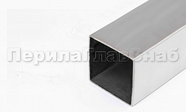 Труба нержавеющая AISI 304 СТАНДАРТ+, пр-во РОССИЯ, 40 х 40 x 1.5 х 6м, шлифованная Rk866-2 купить в Санкт-Петербурге