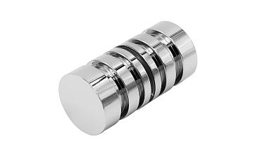 Дверная ручка «кноб» для душа, алюминий-хром, полированная t694 ALPC купить в Санкт-Петербурге