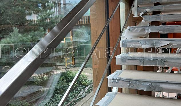 Перила с двумя ригелями в Санкт-Петербурге. Готовые проекты ПерилаГлавСнаб