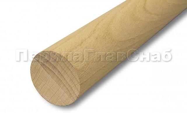 Поручень деревянный из Бука Ø50мм -  5,0 м Премиум (1 сращение) Ф-1615