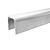 Профиль П-образный, L=2000 мм, t=1.5 мм, для стекла 12 мм, шлиф. (AISI 304) Ф-0455 купить в Санкт-Петербурге