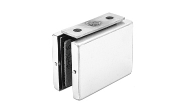 Коннектор стена-стекло с монтажной пластиной, шлифованный, вырез 09 t192 SSS купить в Санкт-Петербурге Коннектор стена-стекло с монтажной пластиной, шлифованный, вырез 09 t192 SSS купить в Санкт-Петербурге