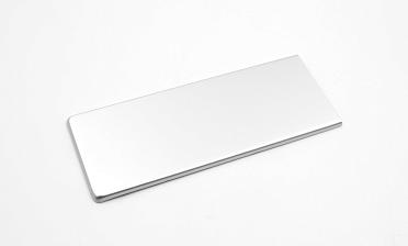 Торцевая заглушка 49х118 мм на зажимной алюминиевый профиль k601-12  купить в Санкт-Петербурге