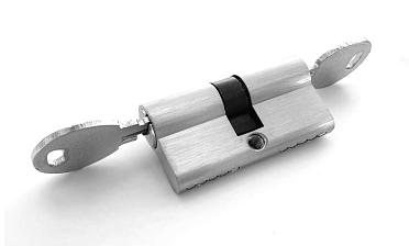 Личинка латунная 30х30мм для замка t155 ключ-ключ t155-101 SSS купить в Санкт-Петербурге