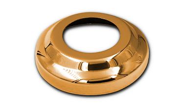 Низ стойки Ø38.1 мм, S=0.8 мм, внешний Ø78х12 мм, золото Фk007-88 купить в Санкт-Петербурге