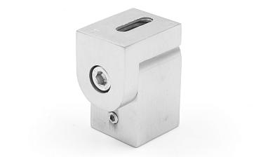 Держатель труба-стена, регулируемый, Ø19 мм, нерж., шлифованный t908 SSS купить в Санкт-Петербурге