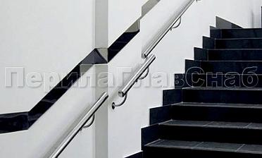 Пристенный поручень из нержавеющей стали 50 мм купить в Санкт-Петербурге