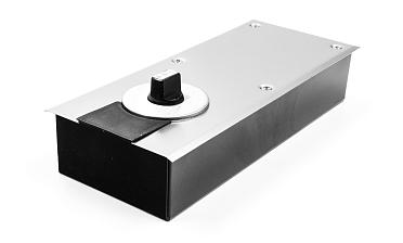 Доводчик для стеклянной двери напольный, шлифованный EN2 500 тыс.циклов  115 гр (дверь 700-900 мм , до 80 кг) t186-2 SSS купить в Санкт-Петербурге