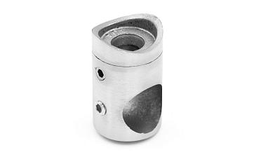 Ригеледержатель на стойку Ø38.1х16.8 мм, шлифованный, литой (AISI 304) k018-3 купить в Санкт-Петербурге