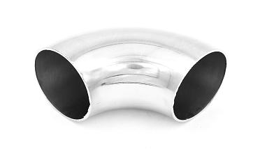 Отвод поручня под сварку Ø48.3х120х1.5 мм, 90°, полированный 600 Grit (AISI 304) k237-120 купить в Санкт-Петербурге