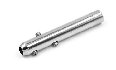 Зажимы для троса 80 мм на трос Ø6 мм, под М8, прямой, полированный (AISI 304) k077-4 купить в Санкт-Петербурге