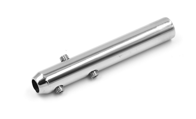 Зажимы для троса 80 мм на трос Ø6 мм, под М8, прямой, полированный (AISI 304) k077-4 Зажимы для троса 80 мм на трос Ø6 мм, под М8, прямой, полированный (AISI 304) k077-4