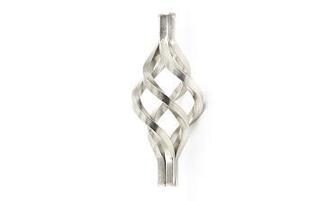 Декоративная вставка (корзинка) для стойки Ø25 мм, k388 купить в Санкт-Петербурге