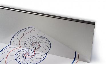 Накладка на профиль 601 (тыльная/лицевая), AISI 304 полированная k601-10  купить в Санкт-Петербурге