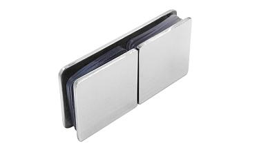 Коннектор для душевой кабины стекло-стекло 180° 45х45 мм латунь-хром, полированный 64 t724 PC купить в Санкт-Петербурге