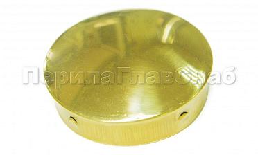 Заглушка для трубы Ø50.8 мм полированная золотая k014-88  купить в Санкт-Петербурге