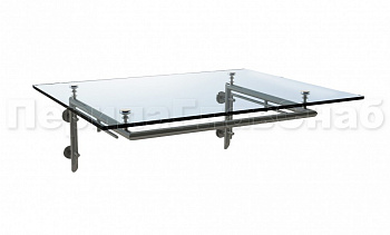 Стеклянный козырек на Г-образном каркасе - вариант 1 в Санкт-Петербурге. Готовые проекты ПерилаГлавСнаб Стеклянный козырек на Г-образном каркасе - вариант 1 в Санкт-Петербурге. Готовые проекты ПерилаГлавСнаб