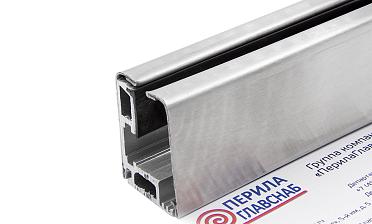 Профиль шлифованный зажимной для стекла 8-12 мм, С ОТВЕРСТИЯМИ, длина 3 м т40-6 SSS купить в Санкт-Петербурге
