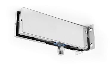 Фитинг на фрамугу с осью и монтажной пластиной, полированный t130 PSS купить в Санкт-Петербурге