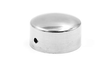 Заглушка под пластиковый (деревянный) поручень Ø49х0.4 мм полированная (AISI 304) k083 купить в Санкт-Петербурге