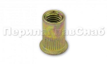 Заклепка латунь с внутр. резьбой М8, бурт №1 k478 купить в Санкт-Петербурге