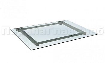 Козырек из поликарбоната на прямом каркасе в Санкт-Петербурге. Готовые проекты ПерилаГлавСнаб