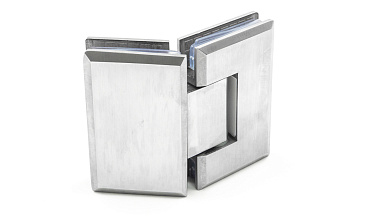 Петля для душевой стекло-стекло 90х55 мм, 135°, нержавеющая сталь AISI 304, шлифованная t302 SSS купить в Санкт-Петербурге Петля для душевой стекло-стекло 90х55 мм, 135°, нержавеющая сталь AISI 304, шлифованная t302 SSS купить в Санкт-Петербурге