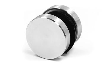 Коннектор для соединения стекол без вырезов (комплект 2 шпильки: 22мм и 28мм), под стекло 10-18 мм, шлиф t522-2 SSS купить в Санкт-Петербурге